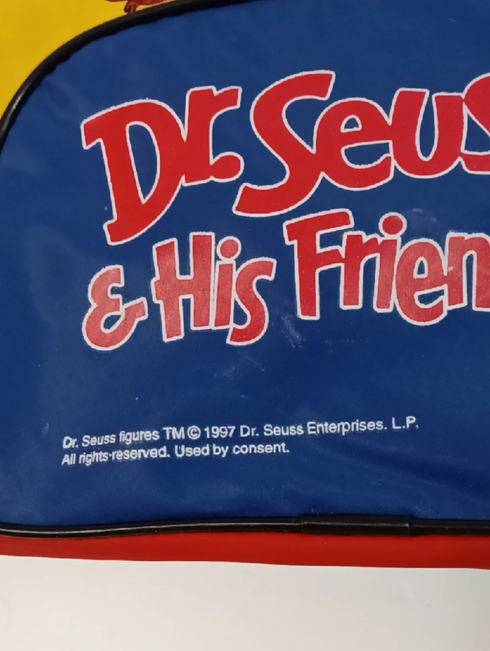 Vintage Dr. Seuss and His Friends Kids Unisex Backpack